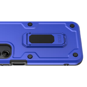 EDGE CLUTCH Series Holster Case w/ Tempered Glass for Samsung Galaxy A15 5G - Blue - Image 9