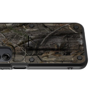 EDGE CLUTCH Series Holster Case w/ Tempered Glass for Samsung Galaxy A15 5G - Camo - Image 9
