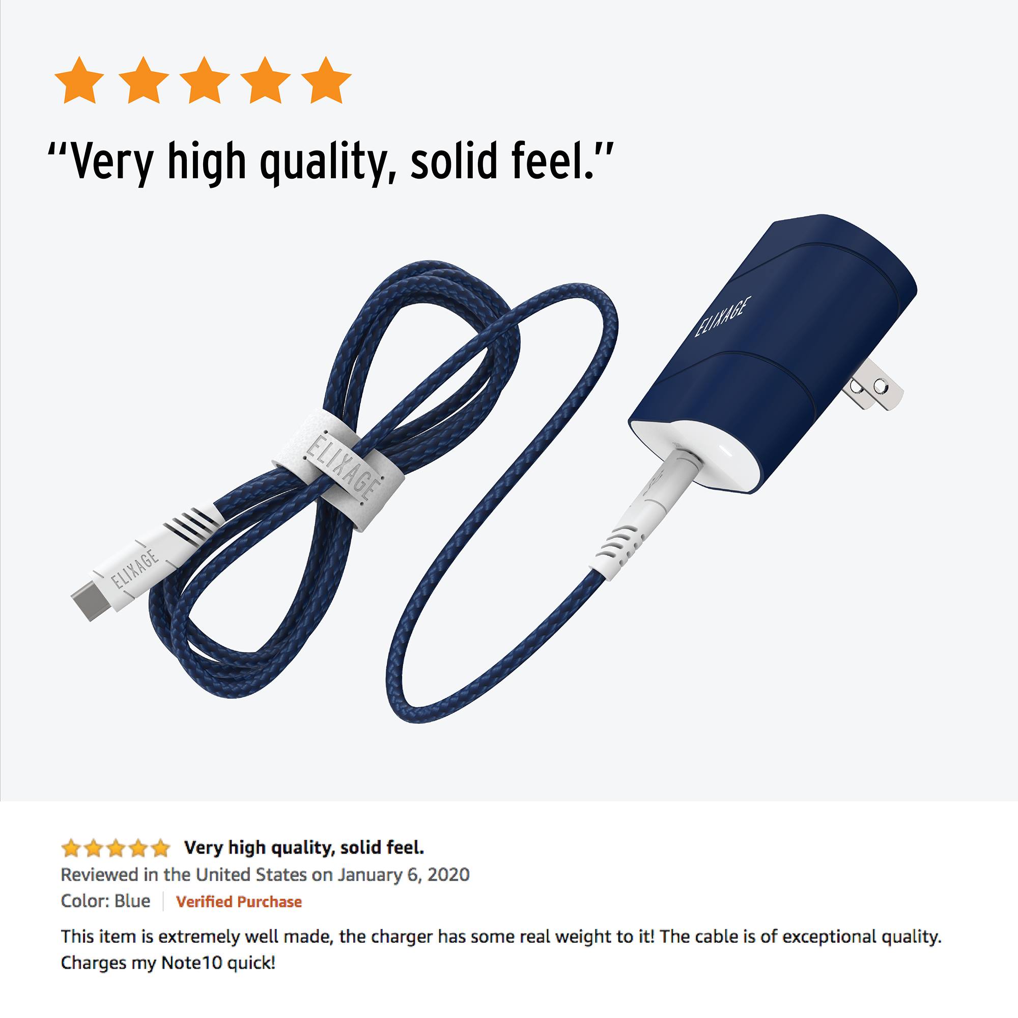 C-C Home Charger Blue 5