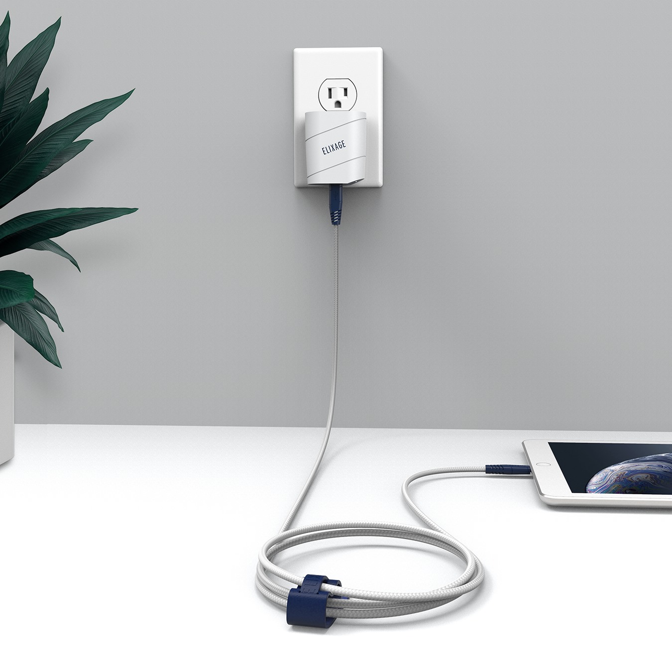 C-C Home Charger – White 3