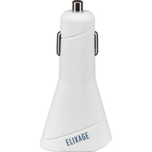 Elixage 36W PD Dual Port USB-C Car Charger - White - Image 5