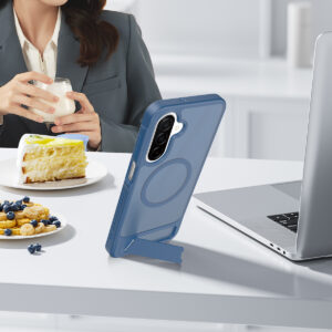 EDGE Mag Pro Case with Kickstand for Samsung Galaxy A17 5G / A16 5G - Blue - Image 2