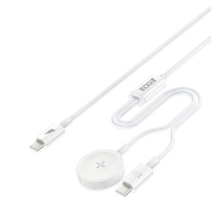 EDGE Power Series 2 in 1 Type C to Type C with Wireless charger for Apple Watch - Image 1