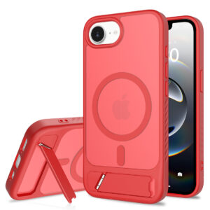 EDGE Mag Pro Case with Kickstand for iPhone 16E / 17E - Red