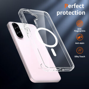 EDGE Mag Clear Case for Samsung Galaxy A37 / A36 - Clear - Image 3