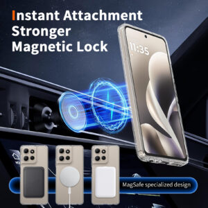 EDGE Mag Clear Case for Moto G Power 2026 / 2025 - Clear - Image 4