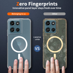 EDGE Mag Clear Case for Moto G 5G 2026 / 2025 & G Play 2026 - Clear - Image 7