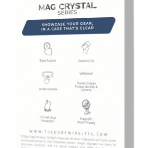 EDGE Mag Clear Case for Moto G 5G 2026 / 2025 & G Play 2026 - Clear - Image 9