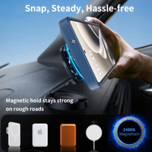 EDGE Mag Pro Case with Kickstand for Moto G Power 2026 / 2025 - Blue - Image 5