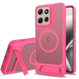 EDGE Mag Pro Case with Kickstand for Moto G Power 2026 / 2025 - Hot Pink
