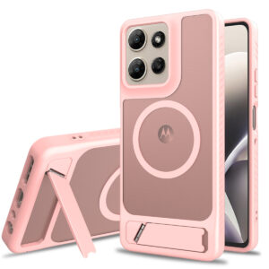 EDGE Mag Pro Case with Kickstand for Moto G Power 2026 / 2025 - Light Pink