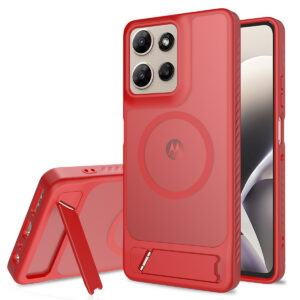 EDGE Mag Pro Case with Kickstand for Moto G Power 2026 / 2025 - Red