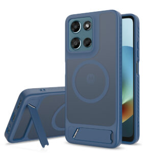 EDGE Mag Pro Case with Kickstand for Moto G 5G 2026 / 2025 & G Play 2026 - Blue