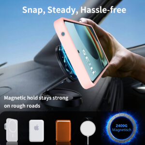 EDGE Mag Pro Case with Kickstand for Moto G 5G 2026 / 2025 & G Play 2026 - Hot Pink - Image 5