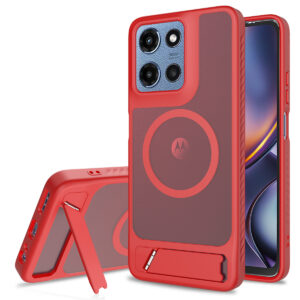 EDGE Mag Pro Case with Kickstand for Moto G 5G 2026 / 2025 & G Play 2026 - Red
