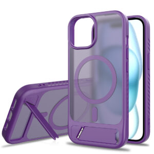 EDGE Mag Pro Case with Kickstand for iPhone 15 / 14 / 13 - Purple