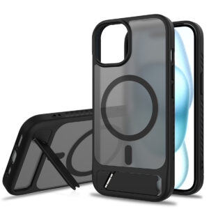 EDGE Mag Pro Case with Kickstand for iPhone 15 / 14 / 13 - Black